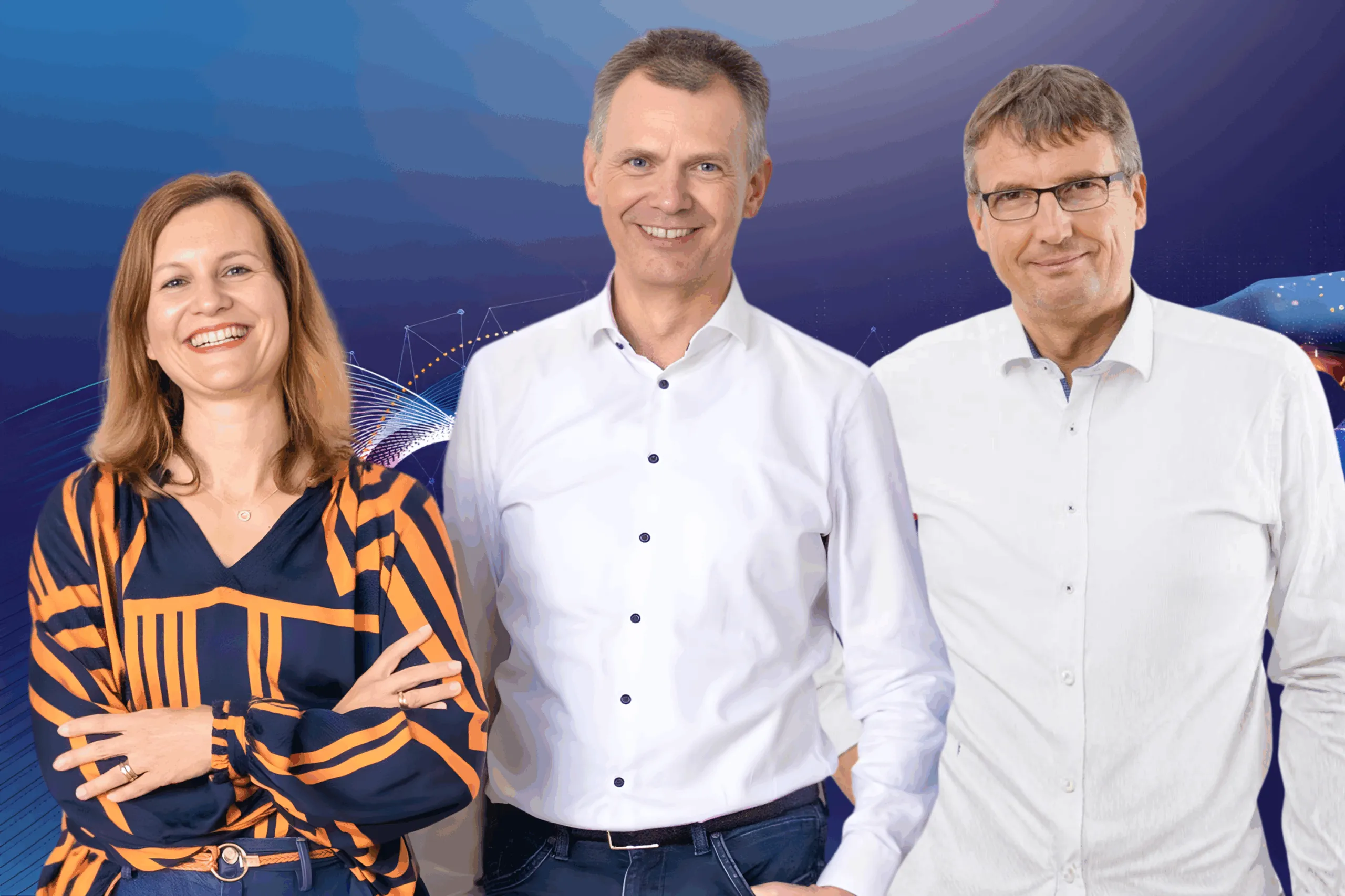 White and Navy Modern Corporate New Employees LinkedIn Post (3000 x 2000 px) Raimund Winkler / Geschäftsführer